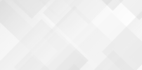 	
Vector white and gray overlap triangle geometric technology pattern. minimal rectangle arranged white lines transparent web square background layers. overlap web presentation design.