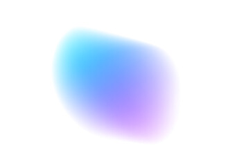 Colorfull abtract gradient shapes set illustration. Fluid iridescent shapes with translucent modern geometric patterns.