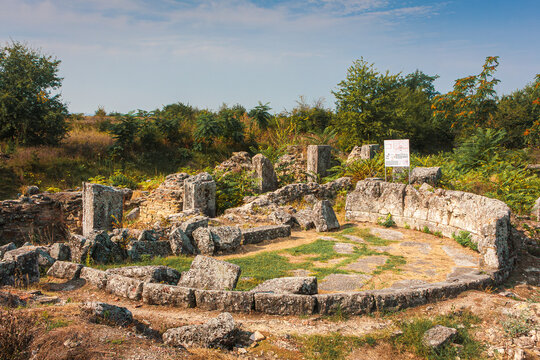 In the ruins of Nicopolis ad Istrum
