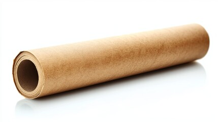 Fototapeta premium mailing tube, isolated on white background