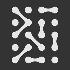 Nano technology symbol. Vector illustration