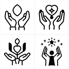 hope icon set
