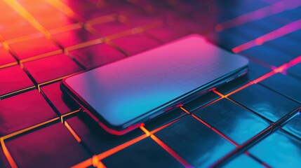 Abstract colorful gradient background design