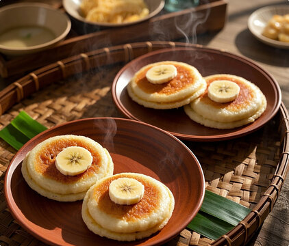 surabi serabi indonesian traditional snack and food
