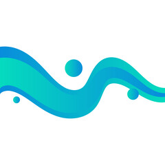 Wave Gradient Border