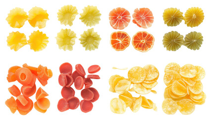 Crispy Potato Chips Variety Pack Yummy Snack Food Photography