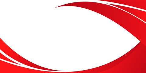 Modern red wave background. Graphic design for banner, presentation. modern concept vector illustration