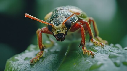 Fototapeta premium Macro Photography of a Beetle