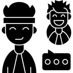 Customer Service Icon Vector Element