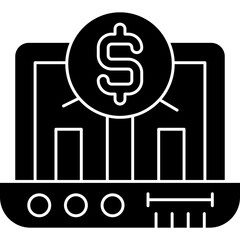 Chart Icon Vector Element