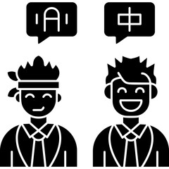 Language Icon Vector Element