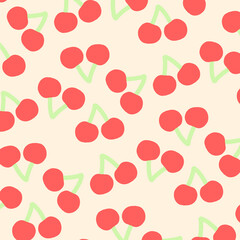 seamless pattern with Cherry