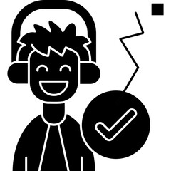 Mission Icon Vector Element