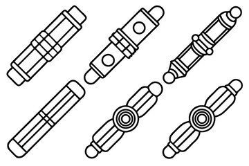 grips line art for strength training designs