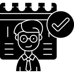 Employee Icon Vector Element