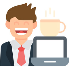 Freelance Icon Vector Element