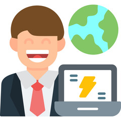 Gamer Icon Vector Element