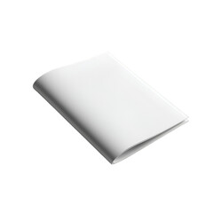 blank book cover, brochure and Magazine Mockup on transparent background 