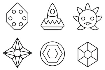 gx12 line art modern graphic with dynamic line structures