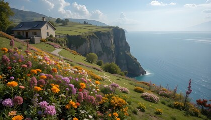 view from the mountain