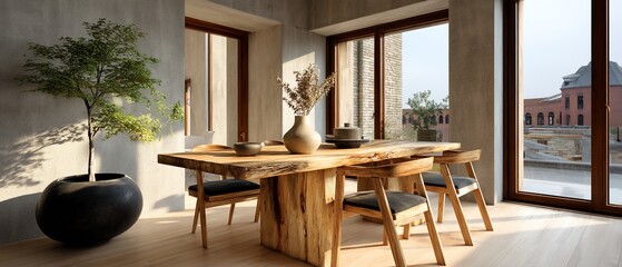 Modern Rustic Dining Room