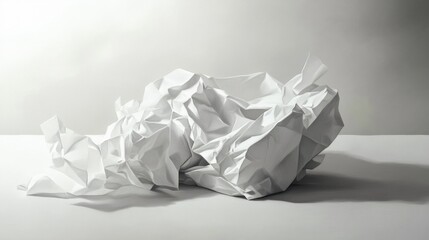 crumpled paper