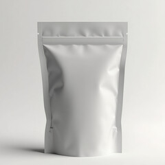 High-Resolution Matte Plastic Pouch Mockup with Smart Object