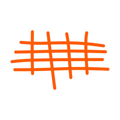 Hashtag Orange Abstract