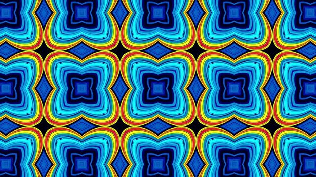 4K Kaleidoscope Footage &ndash; Psychedelic Seamless Loop