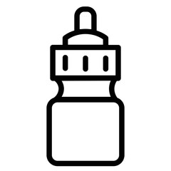 Beverage Bottle Drink Line Icon