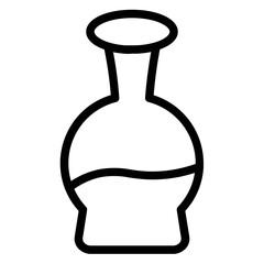 Jar Kitchen Pot Line Icon