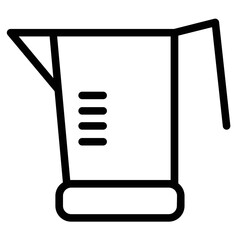 Jug Pitcher Drink Line Icon