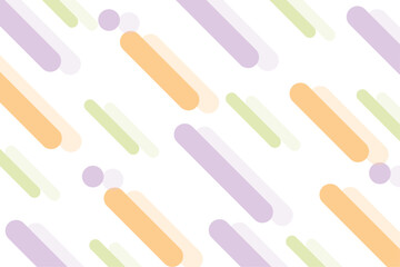 かわいいメンフィスデザインの背景イラスト