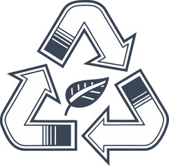 Recycle Symbol Vector Icon