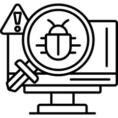 Security Vulnerability Scanner Icon