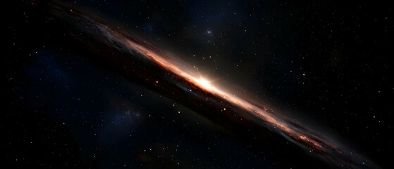Fototapeta premium Cosmic Spiral Galaxy (1)