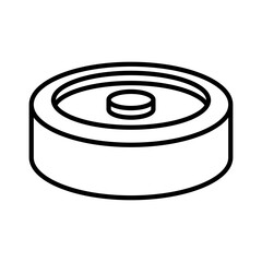 Land Mine icon vector design templates simple and modern