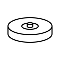 Land Mine icon vector design templates simple and modern