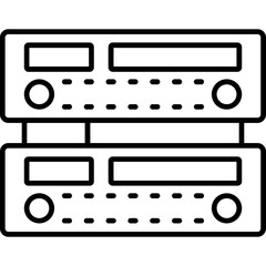Rack Server Icon