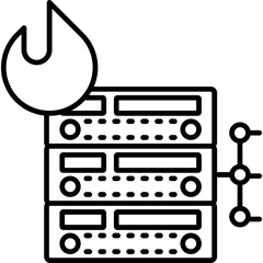 Firewall Appliance Icon