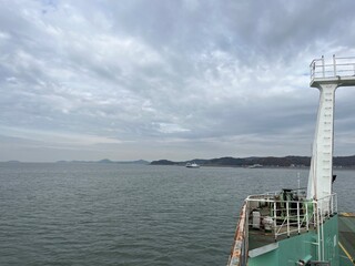 sea ​​view from a ship