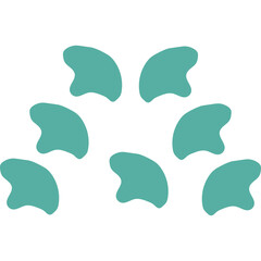 Dotted Abstract Shape