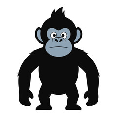 Cartoon Gorilla Illustration