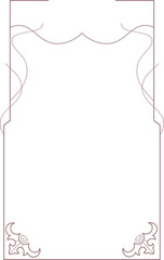 Decorative Thin Frame