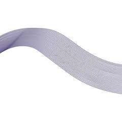 Abstract Wave Line