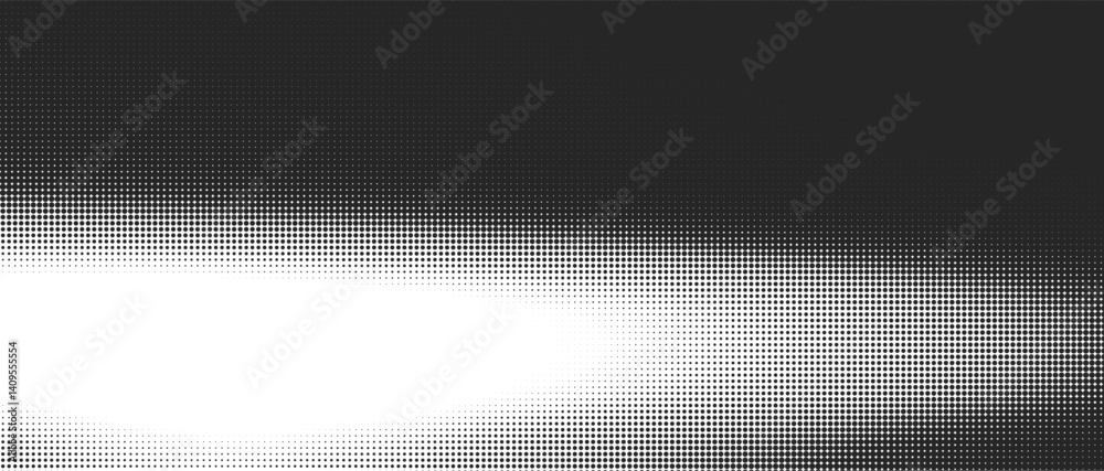 Aufkleber Abstract Wavy Pattern Background with Gradient and Stochastic Shapes in Halftone Geometric Style Featuring Dynamic Waves and Smooth Transitions for Modern Graphic Design.