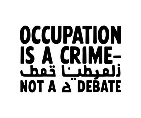 Free Palestine Vector Illustration Art