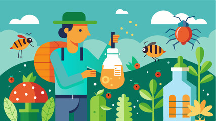 Pest Management Integrated pest management techniques such as using beneficial insects and natural sprays are used in vertical farms to control pests and reduce the need for. Vector illustration