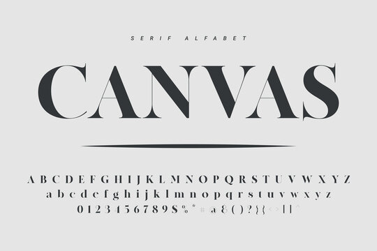 Modern luxury beauty font alphabet logo. Typography beautiful minimal elegant classic letter serif fonts fashion wedding vintage retro logos. vector illustration