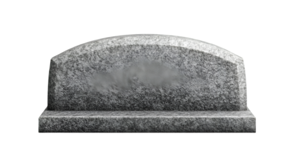 Empty Grave Stone Awe and Sadness of Loss